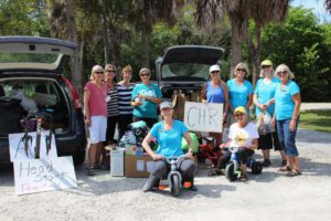 Zontians at the Congregational Church on Collection Day 2019